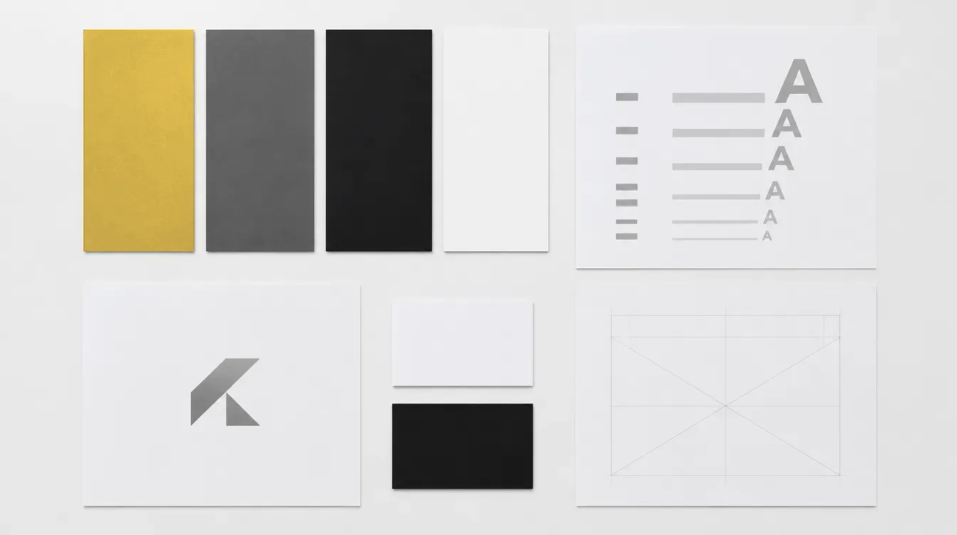 Erscheinungsbild: Farbpalette, Typografie und Logo-Bausteine – Corporate Design von tenfield. mediendesign
